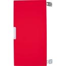 Quadro - Mittelwandtür mittelgross - rot