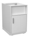 Waschbeckenschrank Grundversion, B 54 cm (ohne Arbeitsplatte) Weiss