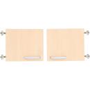 Grande - Türen für Aufsatzschrank S, 90°, Ahorn