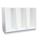 Grande - Regal M für Kunststoffbehälter, B 104 - weiss