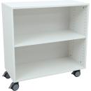 Grande Schrank M, auf Rollen, T 38 - weiss