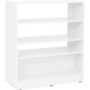 Grande - Regal Raumteiler, H 117 cm, weiss