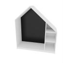 Quadro - Häuschen mit magnetischer Tafel, weiss