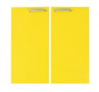 Grande - Türen für Schrank M, 90°, gelb