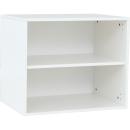 Quadro - Aufsatzregal S+, T 48, B 70, weiss