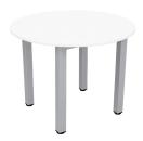 Grande Konferenztisch, rund, TH 76 cm - weiss