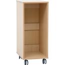 Regal M für Kunststoffbehälter, B 36 - auf Rollen