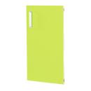 Tür einzeln für Schrank M, Scharniere rechts - grün