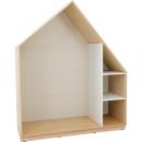 Quadro - Häuschen mit 2 Einlegeböden, Ahorn - beige