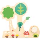 Sensorische Spielwand Wald 2, mit Pilzen