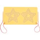 Symmetrisches Doppel-Labyrinth - Sterne