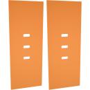 Regenbogen Garderobentür - orange, 2 Stk.