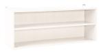 Hängeregal, B 104, weiss