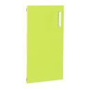 Tür einzeln für Schrank M, Scharniere links - grün