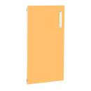 Tür einzeln für Schrank M, Scharniere links - orange