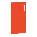 Tür einzeln für Schrank M, Scharniere links - rot