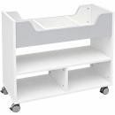 Bastelwagen Quadro, weiss