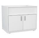 Badewannen- oder Waschbeckenschrank Grundversion (ohne Arbeitsplatte) weiss
