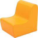 Sitz, Sitzhöhe: 20 cm, orange