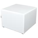 Sitz Würfel, weiss - Sitzhöhe 45,5 cm