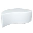 Sitz Blatt, weiss - Sitzhöhe 45,5 cm
