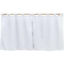 Vorhänge für Spiegel - quadratisch, grau