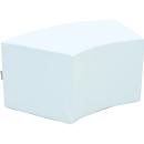 Achtelkreis-Sitz Paolo, kurz, pastellblau