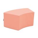 Achtelkreis-Sitz Paolo, kurz, lachs