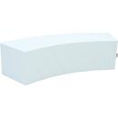 Achtelkreis-Sitz Paolo, lang, pastellblau