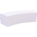 Achtelkreis-Sitz Paolo, lang, pastellviolett