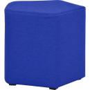 Inflamea Hocker pentagonal, blau