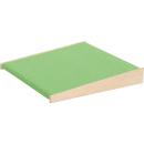 Podest Rampe, Höhe 10 cm, hellgrün