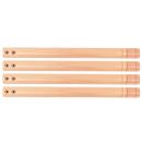 Runde Tischbeine, 4 Stck., mit Höhenverstellung, 58-64 cm