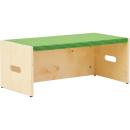 Podestbank, B 66, H 26 cm, hellgrün