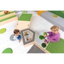 Pentagonalpodest, H 20 cm, mit Deckel