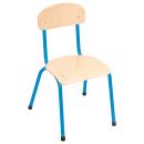 Stuhl Bambino 4, Sitzhöhe 38 cm, für Tischhöhe 64 cm - blau
