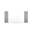 Tafel Combi - 2 Oberflächen: Whiteboard + PinMag, 150x100