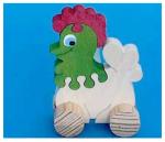 Puzzle-Hahn zum Schieben