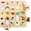 Holz-Legespiel - Räumliche Orientierung