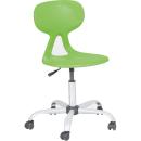 Drehstuhl Colores auf Rollen, höhenverstellbar 43 - 56 cm, grün