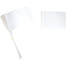 Papierfähnchen weiss
