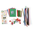 Chenilledraht-Bastelset, Winter