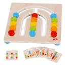 Farbsortierspiel Regenbogen