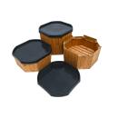 Tuff Tray - Holzbox mit Spieltablett, 3er-Set