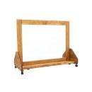 Kreativtafel auf Rollen, für Draussen – Acrylglas