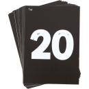 Schablonen für Mini-Leuchttafeln - Zahlen