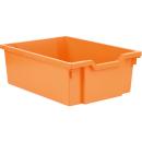 Kunststoffbehälter 2 mittel, orange