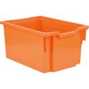 Kunststoffbehälter 3 gross, orange