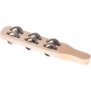 Schellenstab, zweireihig