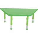 Tisch Felix, trapezförmig - grün